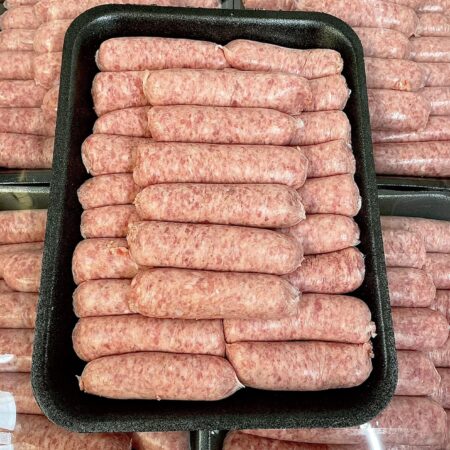 Handmade Thick Pork Sausages, 1.8kg