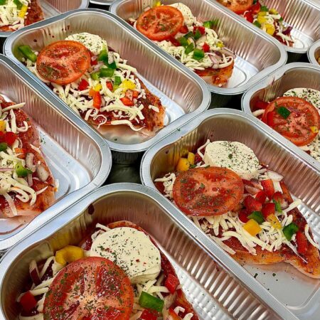 Healthy Chicken Pizzas