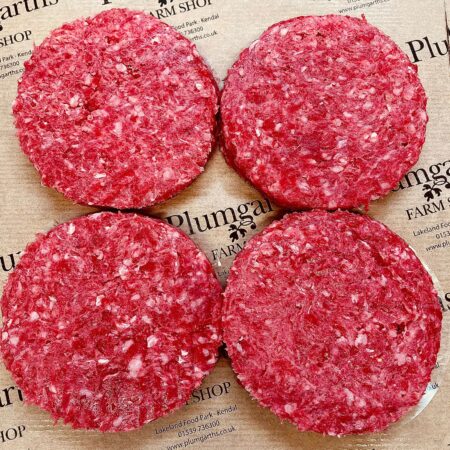 Handmade Steak Burgers (4 pack)