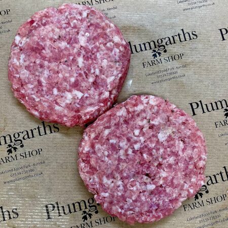 Handmade Pork & Apple Burgers (2 pack)
