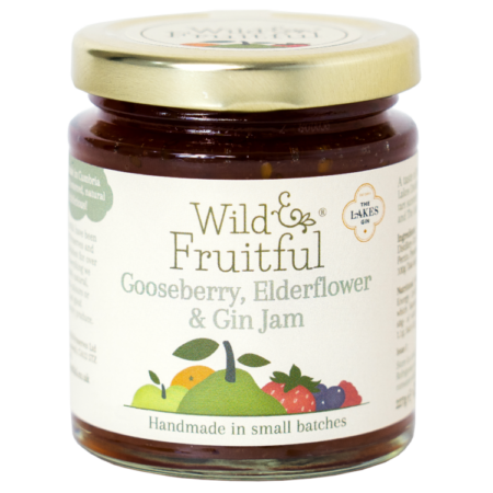 Wild & Fruitful Gooseberry, Elderflower & Gin Jam