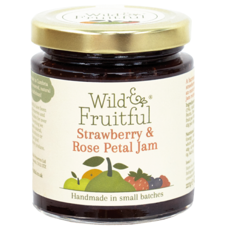 Wild & Fruitful Strawberry & Rose Petal Jam
