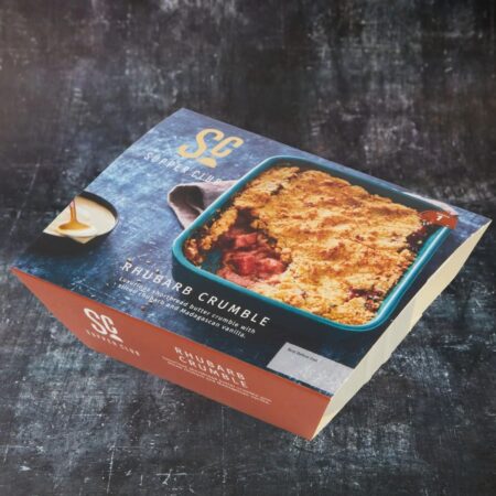 Supper Club Rhubarb Crumble