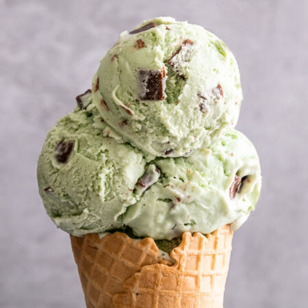 Lakes Ice Cream, Mint Choc Chip 1L Tub